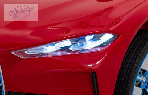 Pojazd BMW I4 Czerwony Pojazd BMW I4 Czerwony