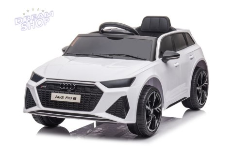 Pojazd na Akumulator Audi RS6 BRD-2118 Biały Pojazd na Akumulator Audi RS6 BRD-2118 Biały