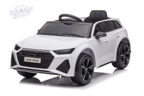Pojazd na Akumulator Audi RS6 BRD-2118 Biały Pojazd na Akumulator Audi RS6 BRD-2118 Biały