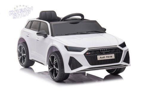 Pojazd na Akumulator Audi RS6 BRD-2118 Biały Pojazd na Akumulator Audi RS6 BRD-2118 Biały