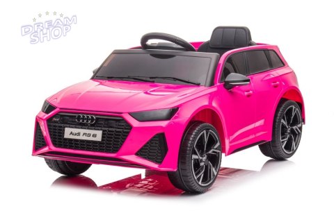 Pojazd na Akumulator Audi RS6 BRD-2118 Różowy Pojazd na Akumulator Audi RS6 BRD-2118 Różowy