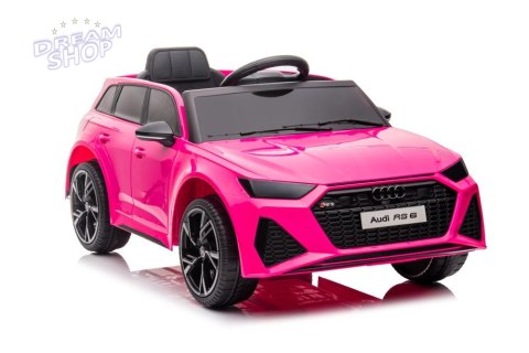 Pojazd na Akumulator Audi RS6 BRD-2118 Różowy Pojazd na Akumulator Audi RS6 BRD-2118 Różowy