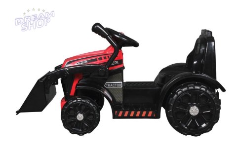 Traktor na Akumulator ZP1001B Z Łyżką Klakson Czerwony Traktor na Akumulator ZP1001B Z Łyżką Klakson Czerwony