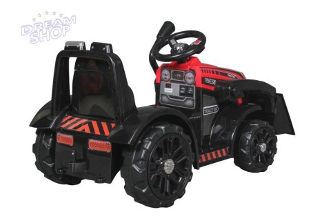 Traktor na Akumulator ZP1001B Z Łyżką Klakson Czerwony Traktor na Akumulator ZP1001B Z Łyżką Klakson Czerwony