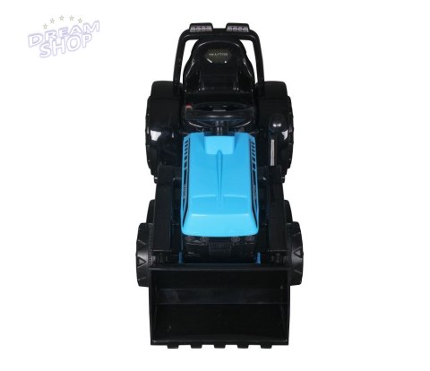 Traktor na Akumulator ZP1001B Z Łyżką Klakson Niebieski Traktor na Akumulator ZP1001B Z Łyżką Klakson Niebieski