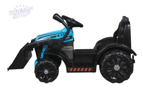 Traktor na Akumulator ZP1001B Z Łyżką Klakson Niebieski Traktor na Akumulator ZP1001B Z Łyżką Klakson Niebieski