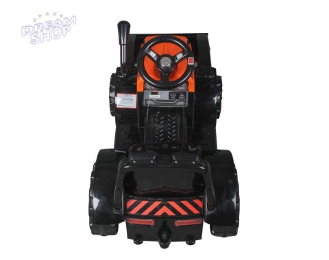 Traktor na Akumulator ZP1001B Z Łyżką Klakson Pomarańczowy Traktor na Akumulator ZP1001B Z Łyżką Klakson Pomarańczowy