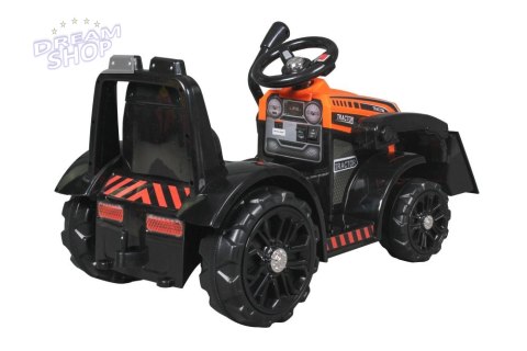 Traktor na Akumulator ZP1001B Z Łyżką Klakson Pomarańczowy Traktor na Akumulator ZP1001B Z Łyżką Klakson Pomarańczowy