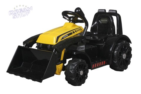 Traktor na Akumulator ZP1001B Z Łyżką Klakson Żółty Traktor na Akumulator ZP1001B Z Łyżką Klakson Żółty