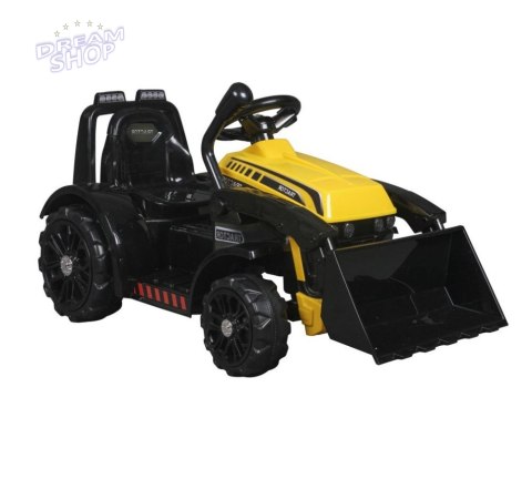 Traktor na Akumulator ZP1001B Z Łyżką Klakson Żółty Traktor na Akumulator ZP1001B Z Łyżką Klakson Żółty