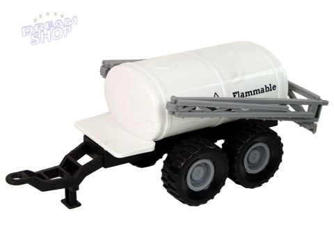 Zestaw Traktor z Maszynami Przyczepa Cysterna Dźwięki LED Zestaw Traktor z Maszynami Przyczepa Cysterna Dźwięki LED