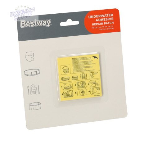 BESTWAY 62091 Łatki naprawcze do basenu 10szt. BESTWAY 62091 Łatki naprawcze do basenu 10szt.