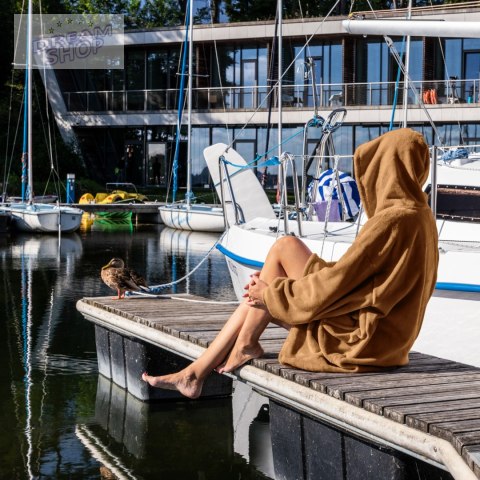 Bluzair Koco Bluza Oversize z Kapturem Toffee 4w1 Bluzair Koco Bluza Oversize z Kapturem Toffee 4w1