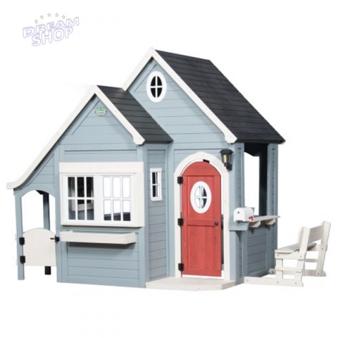 Drewniany domek ogrodowy dla dzieci Wiosenny Backyard Discovery Drewniany domek ogrodowy dla dzieci Wiosenny Backyard Discovery