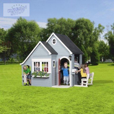 Drewniany domek ogrodowy dla dzieci Wiosenny Backyard Discovery Drewniany domek ogrodowy dla dzieci Wiosenny Backyard Discovery