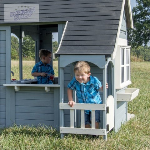 Drewniany domek ogrodowy dla dzieci Wiosenny Backyard Discovery Drewniany domek ogrodowy dla dzieci Wiosenny Backyard Discovery