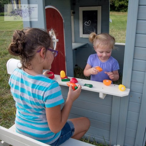 Drewniany domek ogrodowy dla dzieci Wiosenny Backyard Discovery Drewniany domek ogrodowy dla dzieci Wiosenny Backyard Discovery