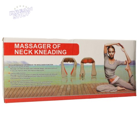Kołnierz masujący rozgrzewający masażer Shiatsu szyi karku pleców