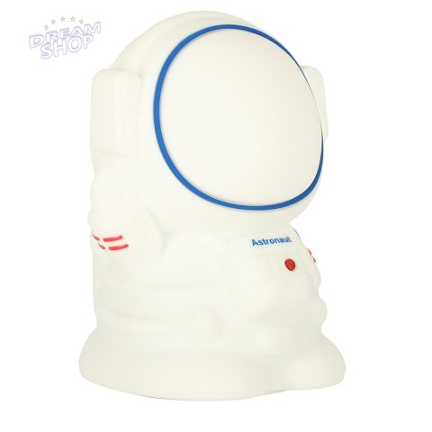 Lampka nocna silikonowa biała astronauta Lampka nocna silikonowa biała astronauta