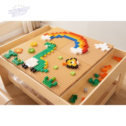 MASTERKIDZ Drewniany Stół Edukacyjny + AKCESORIA STEM WALL + 359 el. MASTERKIDZ Drewniany Stół Edukacyjny + AKCESORIA STEM WALL + 359 el.