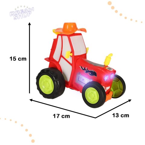 Traktor ciągnik RC skaczący tańczący