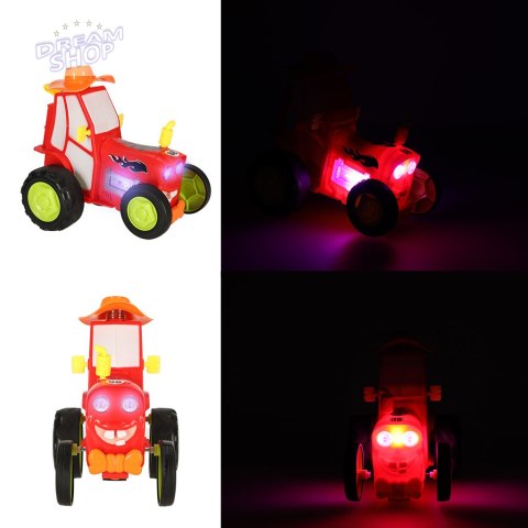 Traktor ciągnik RC skaczący tańczący
