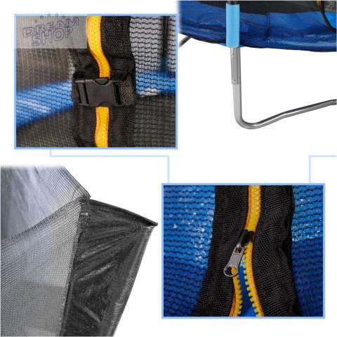 Trampolina ogrodowa dla dzieci siatka 180x200cm Trampolina ogrodowa dla dzieci siatka 180x200cm