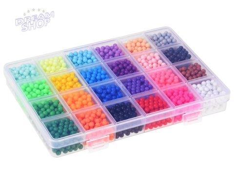 Magiczne wodne koraliki 24 kolory Diy Magic kreatywny zestaw ZA4386 Magiczne wodne koraliki 24 kolory Diy Magic kreatywny zestaw ZA4386