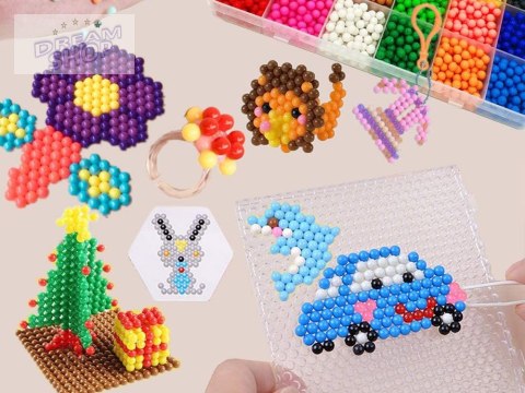 Magiczne wodne koraliki 24 kolory Diy Magic kreatywny zestaw ZA4386 Magiczne wodne koraliki 24 kolory Diy Magic kreatywny zestaw ZA4386