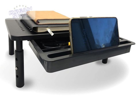 Regulowana podstawka NANKIN pod monitor laptop czarna Regulowana podstawka NANKIN pod monitor laptop czarna