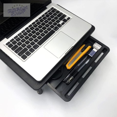 Regulowana podstawka NANKIN pod monitor laptop czarna Regulowana podstawka NANKIN pod monitor laptop czarna