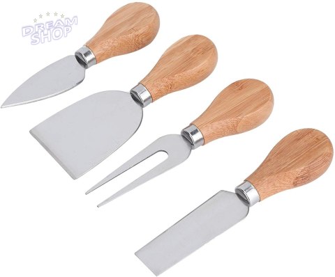 Deska bambusowa do serów WARNA z nożami 22 cm Deska bambusowa do serów WARNA z nożami 22 cm