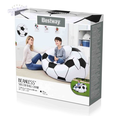 Dmuchany Fotel Piłka 114 x 112 x 66 cm Bestway 75010 Dmuchany Fotel Piłka 114 x 112 x 66 cm Bestway 75010