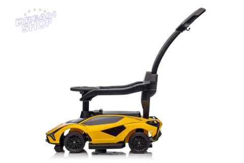 Jeździk z Pchaczem Lamborghini QLS-996T Żółty