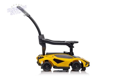 Jeździk z Pchaczem Lamborghini QLS-996T Żółty