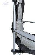 Krzesło wędkarskie KASTOR składane szare
