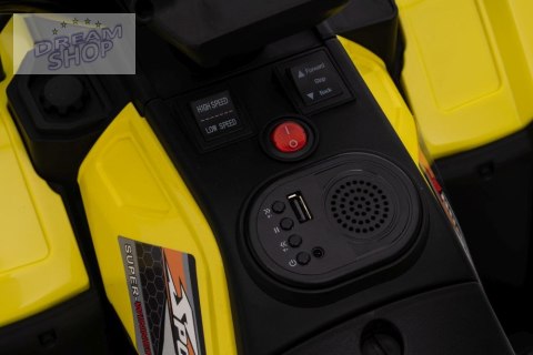 Quad Na Akumulator JC915 Żółty