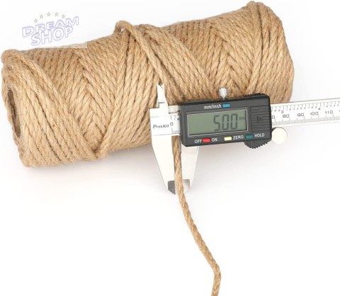 Sznurek jutowy 5mm/50m MINOS Sznurek jutowy 5mm/50m MINOS