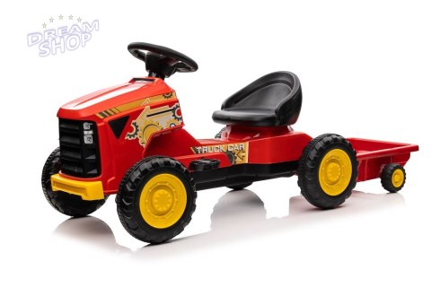 Traktor Na Pedały G206 Czerwony Traktor Na Pedały G206 Czerwony