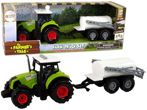 Traktor dla Dzieci z Przyczepką Autko Farma Traktor dla Dzieci z Przyczepką Autko Farma