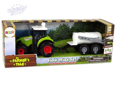 Traktor dla Dzieci z Przyczepką Autko Farma Traktor dla Dzieci z Przyczepką Autko Farma