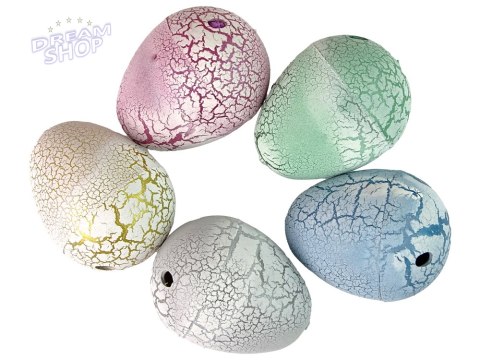 Wykluwające się Magiczne Jajko Dinozaura Rosnące 4 cm Białe Wykluwające się Magiczne Jajko Dinozaura Rosnące 4 cm Białe