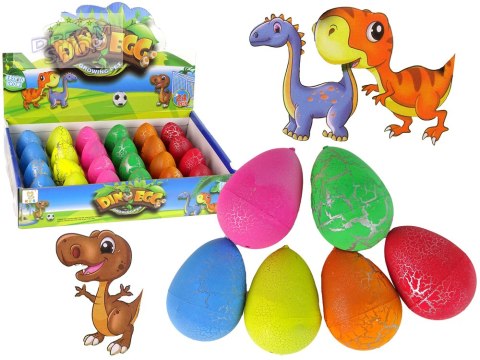 Wykluwające się Magiczne Jajko Dinozaura Rosnące 6 cm Kolory Wykluwające się Magiczne Jajko Dinozaura Rosnące 6 cm Kolory