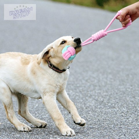 Zestaw 7 zabawek szarpaków dla psa PINKY Zestaw 7 zabawek szarpaków dla psa PINKY