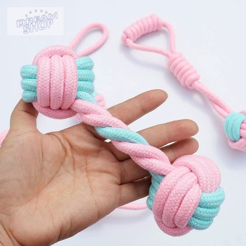 Zestaw 7 zabawek szarpaków dla psa PINKY Zestaw 7 zabawek szarpaków dla psa PINKY