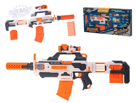 KARABIN BLASTER MODULAR 4w1 akumulator 30 strzałek