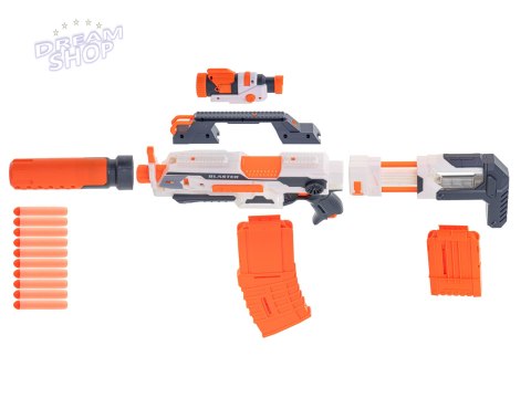 KARABIN BLASTER MODULAR 4w1 akumulator 30 strzałek