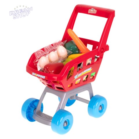 Supermarket sklep kasa fiskalna + wózek model 2 Supermarket sklep kasa fiskalna + wózek model 2