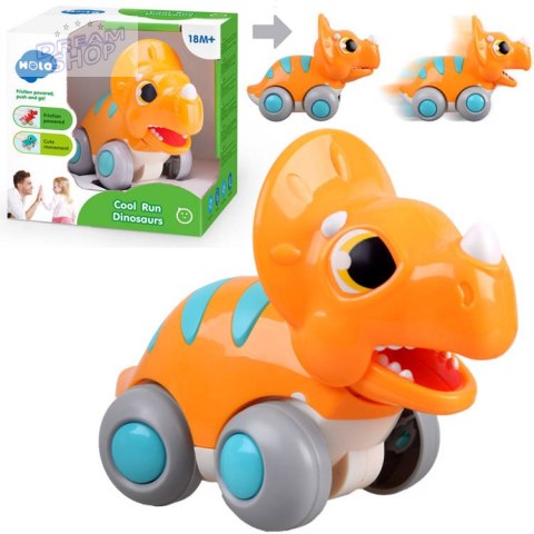 Autko Jeżdżący Dinozaur Triceratops zabawka ZA4533 Autko Jeżdżący Dinozaur Triceratops zabawka ZA4533