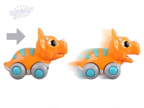 Autko Jeżdżący Dinozaur Triceratops zabawka ZA4533 Autko Jeżdżący Dinozaur Triceratops zabawka ZA4533